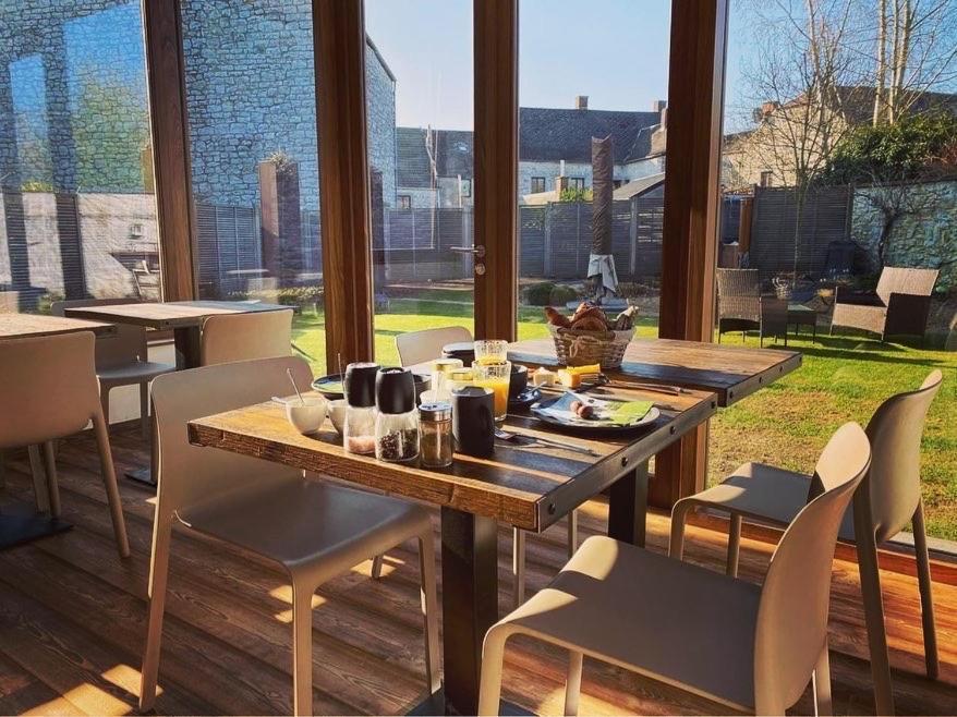 B&B L'Echappee Belle Welness Spa Et Table D'Hotes Falaën Kültér fotó